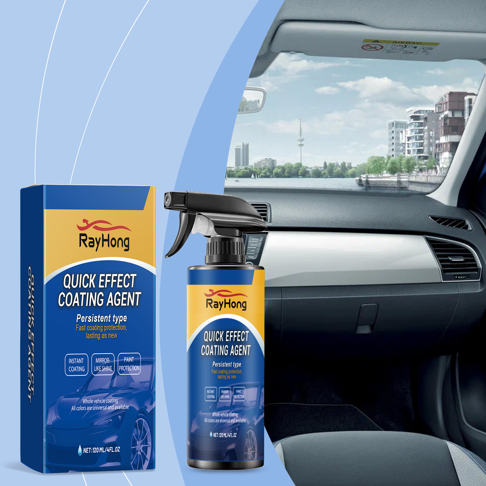 Car Ceramic Coating Spray Quic - đánh giá và giá Car Wax Ceramic Coating