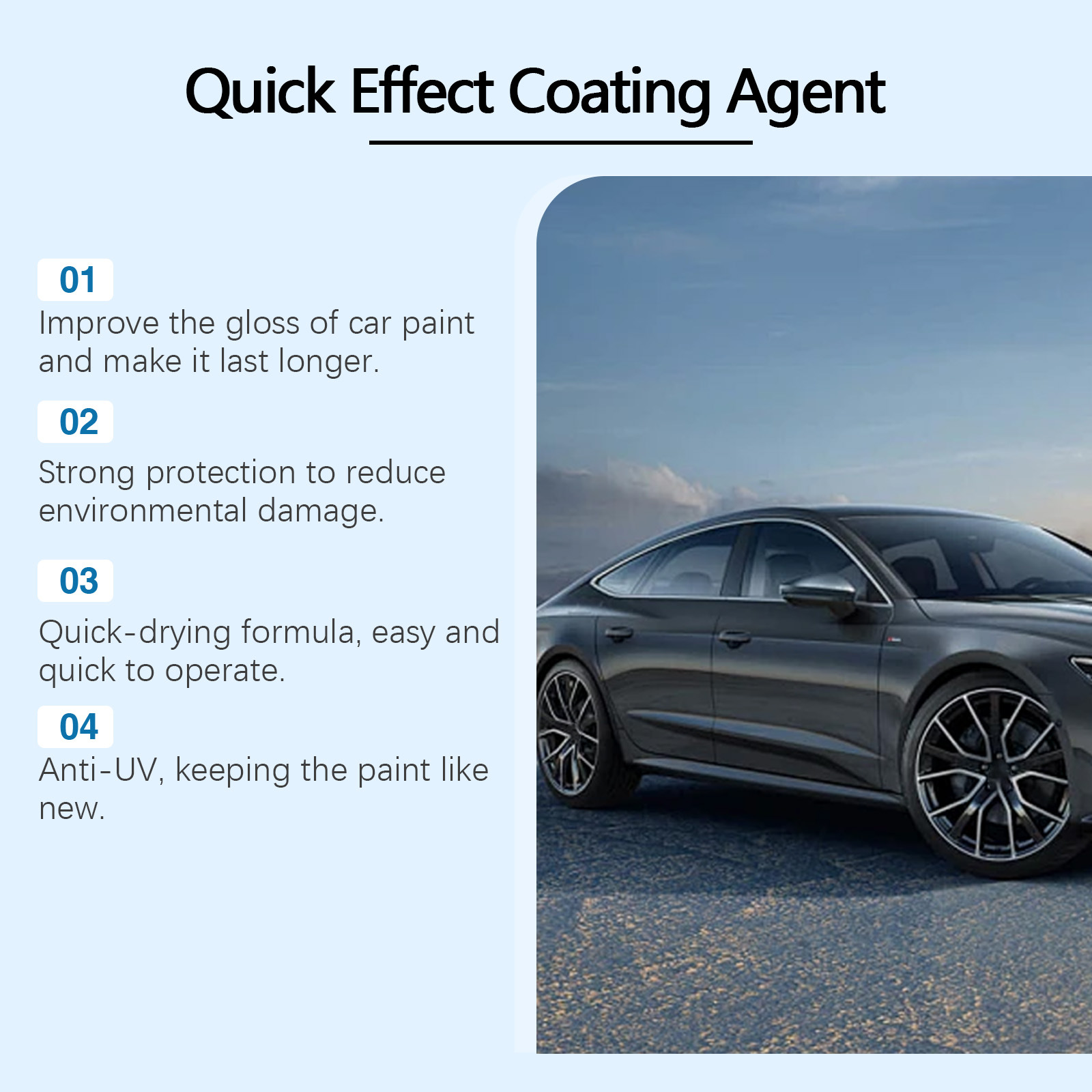 Car Ceramic Coating Spray Quic - đánh giá và giá Car Wax Ceramic Coating