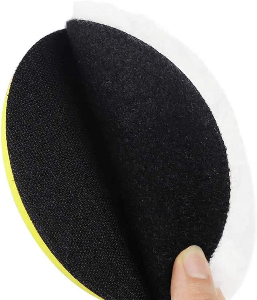 6 Pcs 5 Inch Wool Polishing Bu - đánh giá và giá Polish Pad Set Buffer