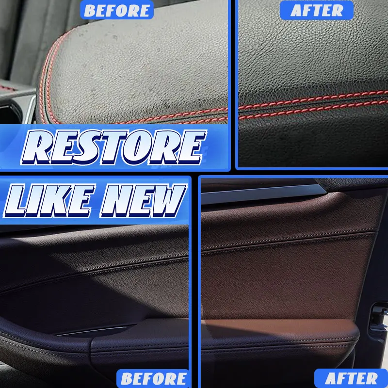 Car Plastic & Leather Restorer - đánh giá và giá Leather Cleaner Interior