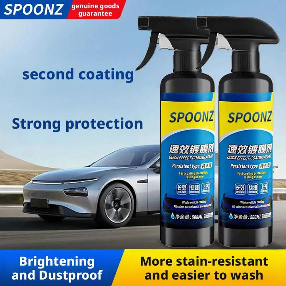 500ml Car Coating Spray Nano C - đánh giá và giá Car Wax Ceramic Coating