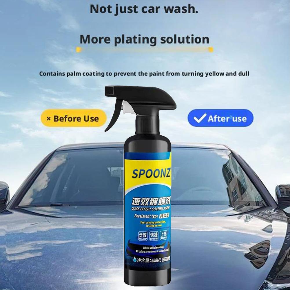 500ml Car Coating Spray Nano C - đánh giá và giá Car Wax Ceramic Coating